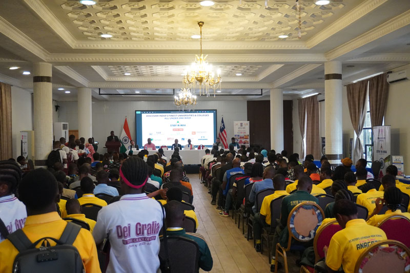 Study in India Education Fair 2026 in Monrovia - 18 February 2026.